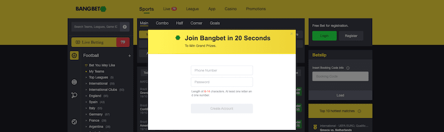 bangbet registration